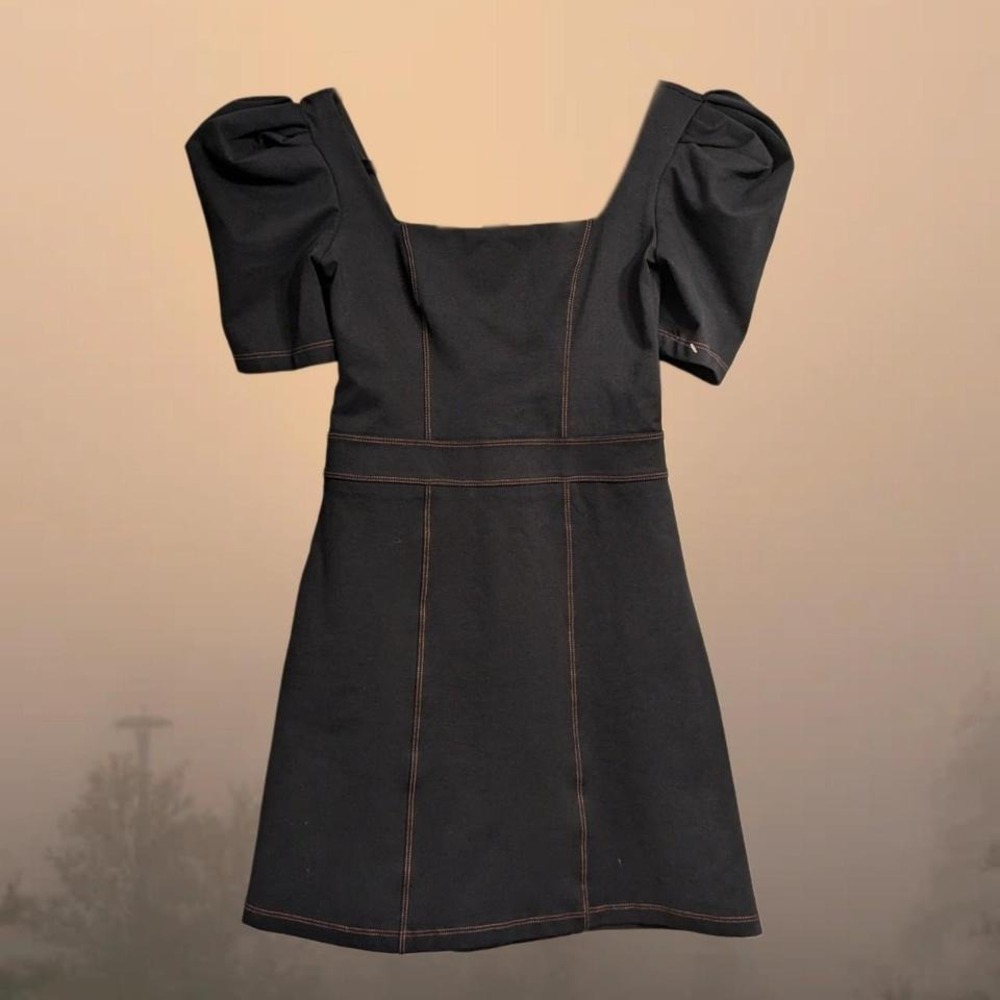 Lança Perfume Denim-look Mini Casual Dress